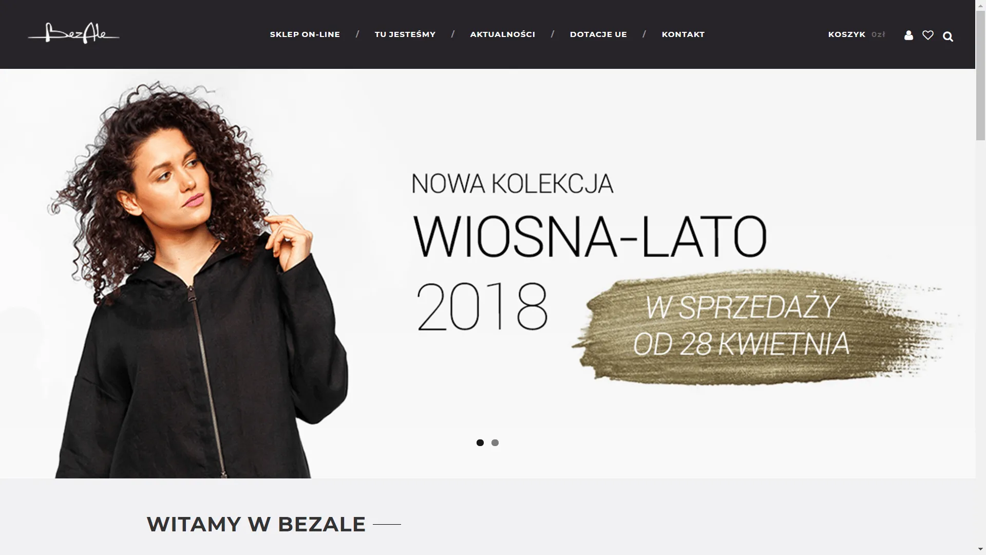 Screenshot of BezAle project