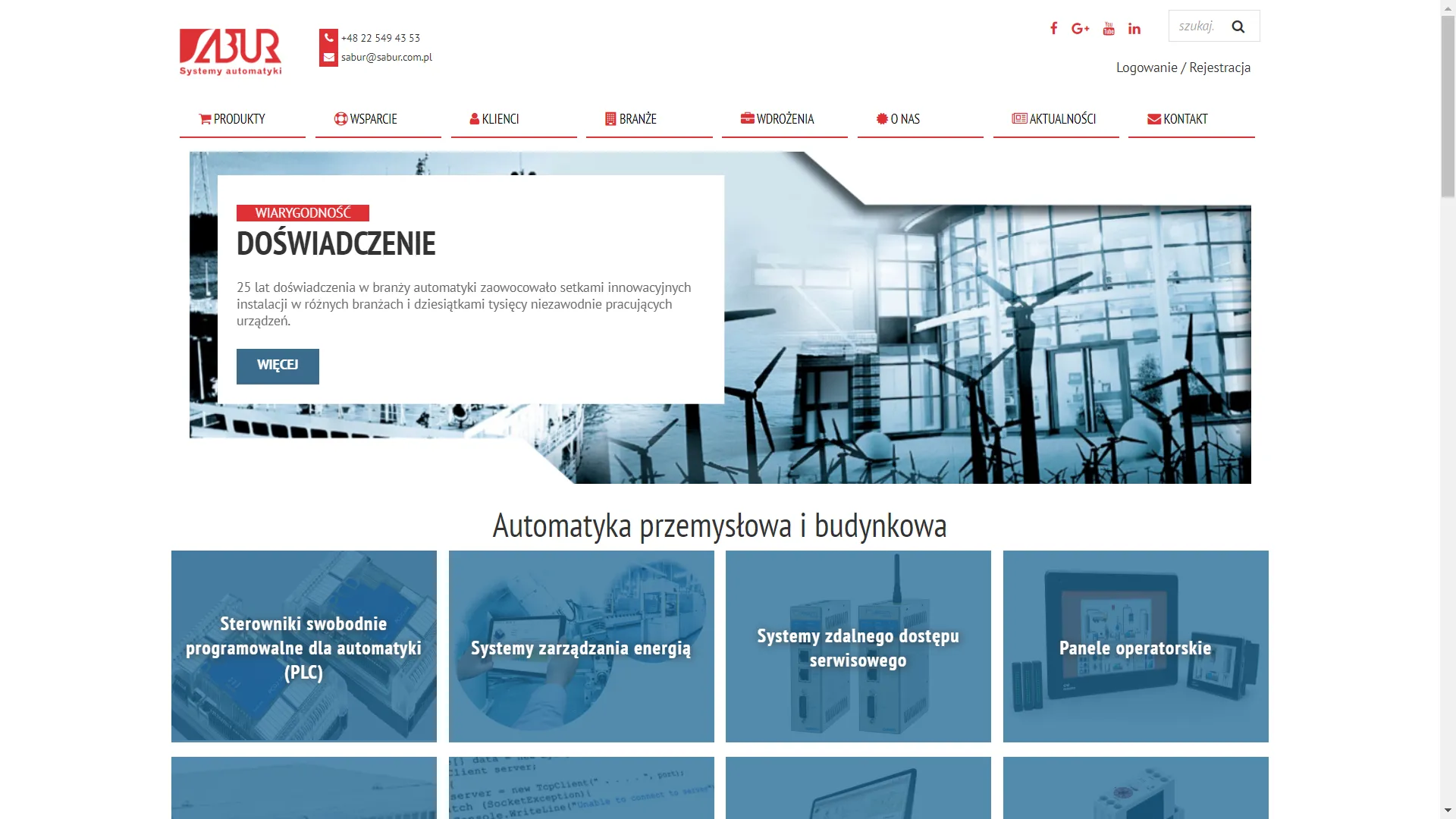 Screenshot of Sabur project